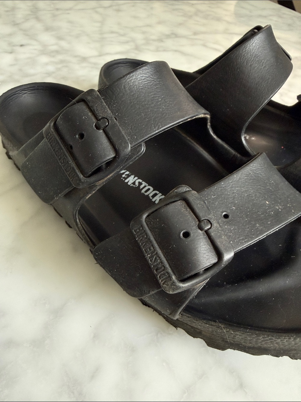 Birkenstock Arizona Essentials Eva Sandal in Black - Picture 4 of 11